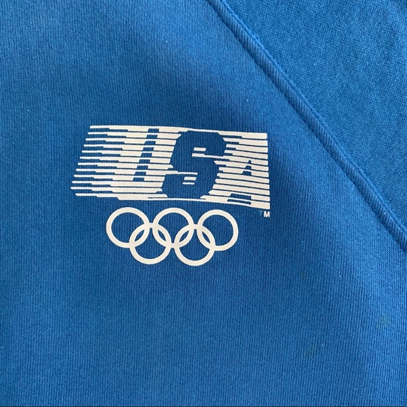 Vintage 80s Levi’s USA Olympics hoodie - Picture 3 of 14